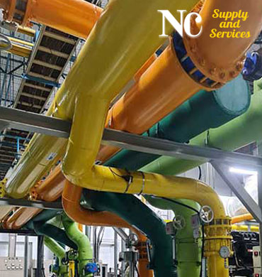 รับเคลือบท่อคูลลิ่งทาวเวอร์ รับเคลือบท่อ Pipe coating